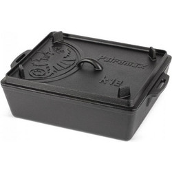 Petromax Μαντέμενια Γάστρα Ορθογώνια με Σχάρα 40x30cm K12