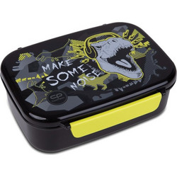 CoolPack DinoPark Πλαστικό Παιδικό Δοχείο Φαγητού Μαύρο 765ml