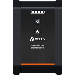 Vertiv Power 200 Essential UPS Line Interactive 1kVA 525W με 4 Πρίζες Schuko