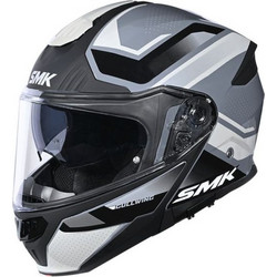 SMK Gullwing Supertour Black Grey Κράνος Μηχανής Flip-Up