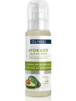 Olival Avocado Ξηρό Λάδι Μαλλιών για Επανόρθωση 60ml
