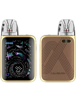 Uwell Caliburn G5 Koko Golden Brown Ηλεκτρονικό Τσιγάρο Pod Kit 3ml με Ενσωματωμένη Μπαταρία