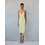 Mix & Match Valentina Midi Καλοκαιρινό Φόρεμα για Γάμο / Βάπτιση Κίτρινο SS2608