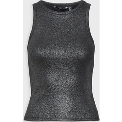 Vero Moda Γυναικείο Χειμερινό Top Βαμβακερό Ασημί 10316347