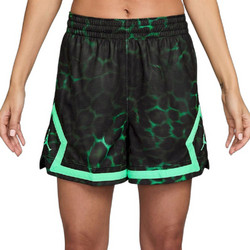 Jordan Diamond Dri-FIT Αθλητικό Γυναικείο Σορτς Ψηλόμεσο Μαύρο Πράσινο IF3495-342
