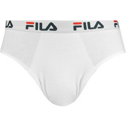 Fila Ανδρικό Σλιπ Βαμβακερό Λευκό FU5015-300