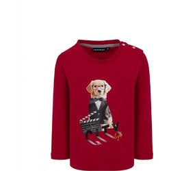 Lapin Παιδικό T-Shirt Μακρυμάνικο Μπεζ Κόκκινο 252E2230