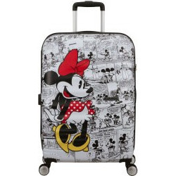 American Tourister Wavebreaker 152581-7484 Παιδική Βαλίτσα Μεσαία 67x47x26cm με 4 Ρόδες Λευκή