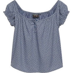 Superdry Γυναικείο Καλοκαιρινό Top Μπλε W6012219A-K7H