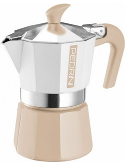 Pedrini 02CF169.B Μπρίκι Espresso 6Cups Μπεζ