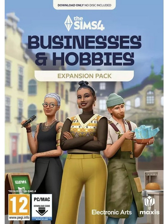 The Sims 4: Businesses & Hobbies Expansion Pack Key PC