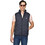 Berto Lucci Αμάνικο Ανδρικό Μπουφάν Puffer Navy Μπλε 09261-4451-5003