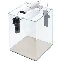 Aquael Optibent Set 20 Ενυδρείο Ψαριών με Φωτισμό & Φίλτρο 19lt Λευκό