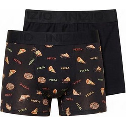 Inizio Pizza Ανδρικά Μποξεράκια Σετ 2Pack Μαύρα 44810