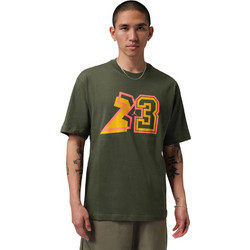 Jordan Nike Air Ανδρικό Αθλητικό T-Shirt Χακί IF3062-325
