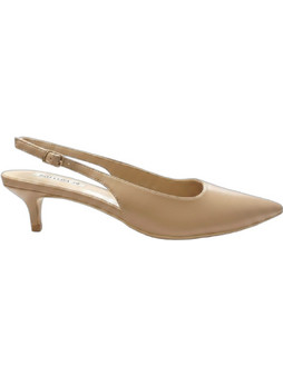 Bottega Γόβες Slingback Λουστρίνι με Τακούνι Στιλέτο Nude G82