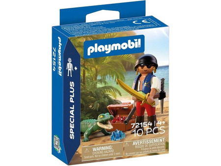Playmobil Special Plus Πειρατής Εναντίον Αλιγάτορα για 4+ Ετών 72154