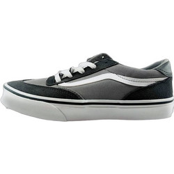 Vans Brooklyn Γυναικεία Sneakers Γκρι Μαύρα VN000D821O71