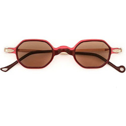 Eyepetizer R-R-6842-26-145 Γυναικεία Γυαλιά Ηλίου Τετράγωνα Κοκάλινα Κόκκινο με Καφέ Φακό