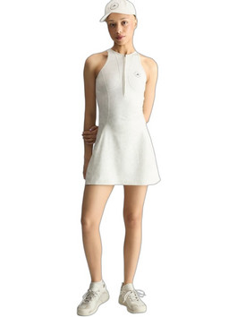 Adidas by Stella McCartney Mini Καλοκαιρινό Αθλητικό Φόρεμα Λευκό KR6169