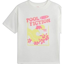 Dpam Pool Fiction Παιδικό T-Shirt Κοντομάνικο Λευκό ZAJOTI7