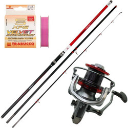 Yuki Azax Σετ Καλάμι Ψαρέματος για Surf Casting / Heavy Casting Carbon Τρίσπαστο 4.5m 100-250gr