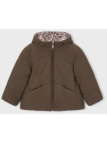 Mayoral Παιδικό Μπουφάν Χειμωνιάτικο Puffer Καφέ 16-04418-029