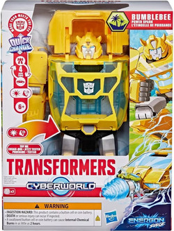 Hasbro Transformers Cyberworld Bumblebee Power Spark Φιγούρα Δράσης για 6+ Ετών 28cm
