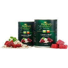 Nuevo Super Premium Senior Grain Free with Lamb & Beef 3x400gr