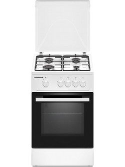 Heinner HFSC-K50WH Κουζίνα Αερίου 50lt με Εστίες Αερίου 50cm