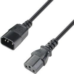 Adam Hall 8101KE0500 Προέκταση Καλωδίου Τροφοδοσίας IEC C13 to IEC C14 5m