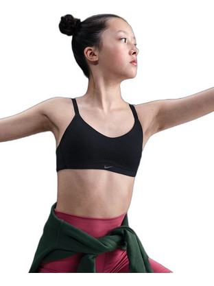 Nike Alate Αθλητικό Μπουστάκι με Χαμηλή Στήριξη Μαύρο HQ7731