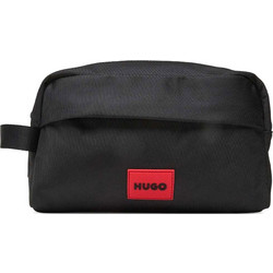 Hugo Ethon 3.0 Ανδρικό Νεσεσέρ Ταξιδίου με Θήκες 24x8x15cm Μαύρο
