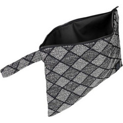 Bleecker & Love Lounge Γυναικείο Νεσεσέρ Παραλίας Αδιάβροχο 36x25cm Μαύρο