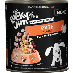 Lucky Jim Adult Mono Grain Free with Turkey 800gr