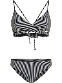 O'Neill Baay Maoi Bikini Set Τριγωνάκι Μαύρο Λευκό 1800403