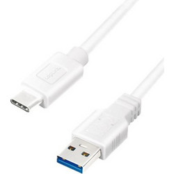 LogiLink CU0175 USB-A to USB-C 15W 1.5m White