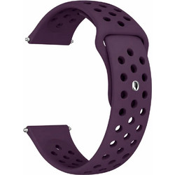 Hoco WH25 Λουράκι Σιλικόνης Purple (Universal 22mm)