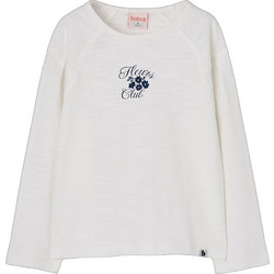 Boboli Παιδικό T-Shirt Μακρυμάνικο Λευκό 414054-1111