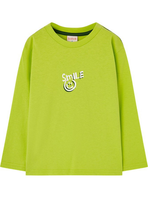 Boboli Παιδικό T-Shirt Μακρυμάνικο Lime 694100-4705