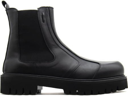 Antony Morato Ανδρικά Chelsea Μποτάκια Δερμάτινα Μαύρα MMFW01926-LE300113-9000