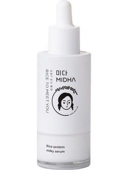 Midha Rice Protein Milky Αντιγηραντικό Ενυδατικό Serum Προσώπου με Ρύζι 50ml
