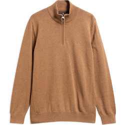 Barbour Ανδρικό Πουλόβερ με Φερμουάρ Καφέ MKN1074-SN31