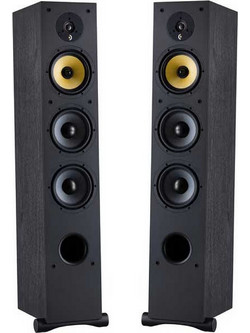 Davis Ariane-7 Ζεύγος Ηχείων Hi-Fi Δαπέδου 180W 3 Δρόμων Black