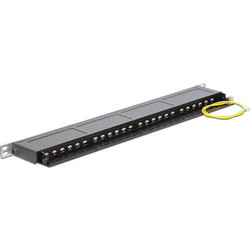 DeLOCK 43316 Ethernet Patch Panel Rack 0.5U 19" 24 Θυρών