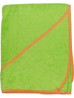 Pretty Baby Βρεφικό Μπουρνούζι Κάπα Lime Πορτοκαλί 75x75cm