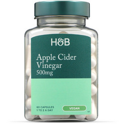 Holland & Barrett Apple Cider Vinegar 500mg 120 Κάψουλες