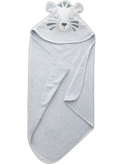 Nima Tiggy Βρεφικό Μπουρνούζι Κάπα Γαλάζιο 75x75cm