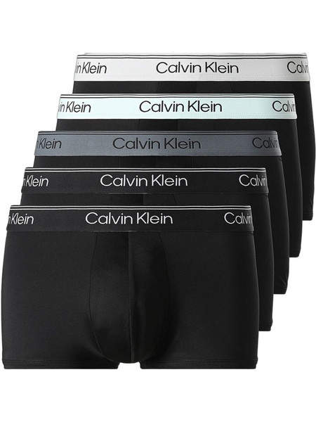 Calvin Klein Ανδρικά Μποξεράκια Σετ 5Pack Μαύρα LV00NB4412-3ZQ