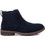 Xti Ανδρικά Chelsea Μποτάκια Suede Navy Μπλε 143265